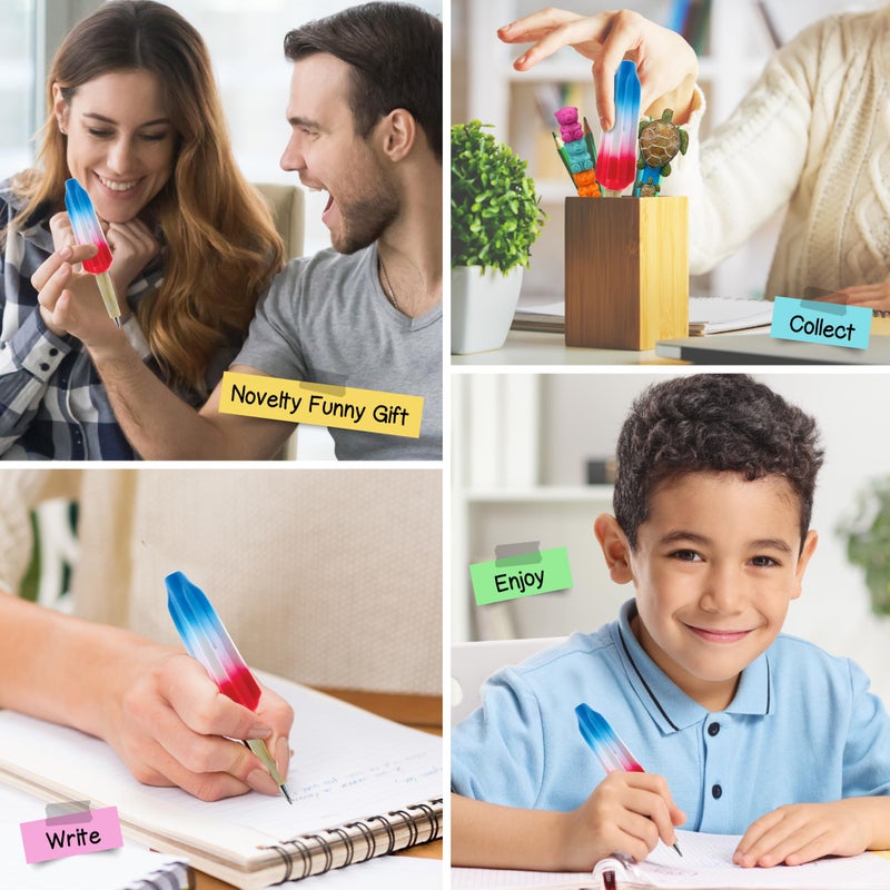Planet Pens Ice Treat Novelty Pen - Cute, Fun and Unique Kids and Adults Office Supplies Ballpoint Pen, Ice Sweet Desserts Writing Pen Instrument For School and Office - Image 4